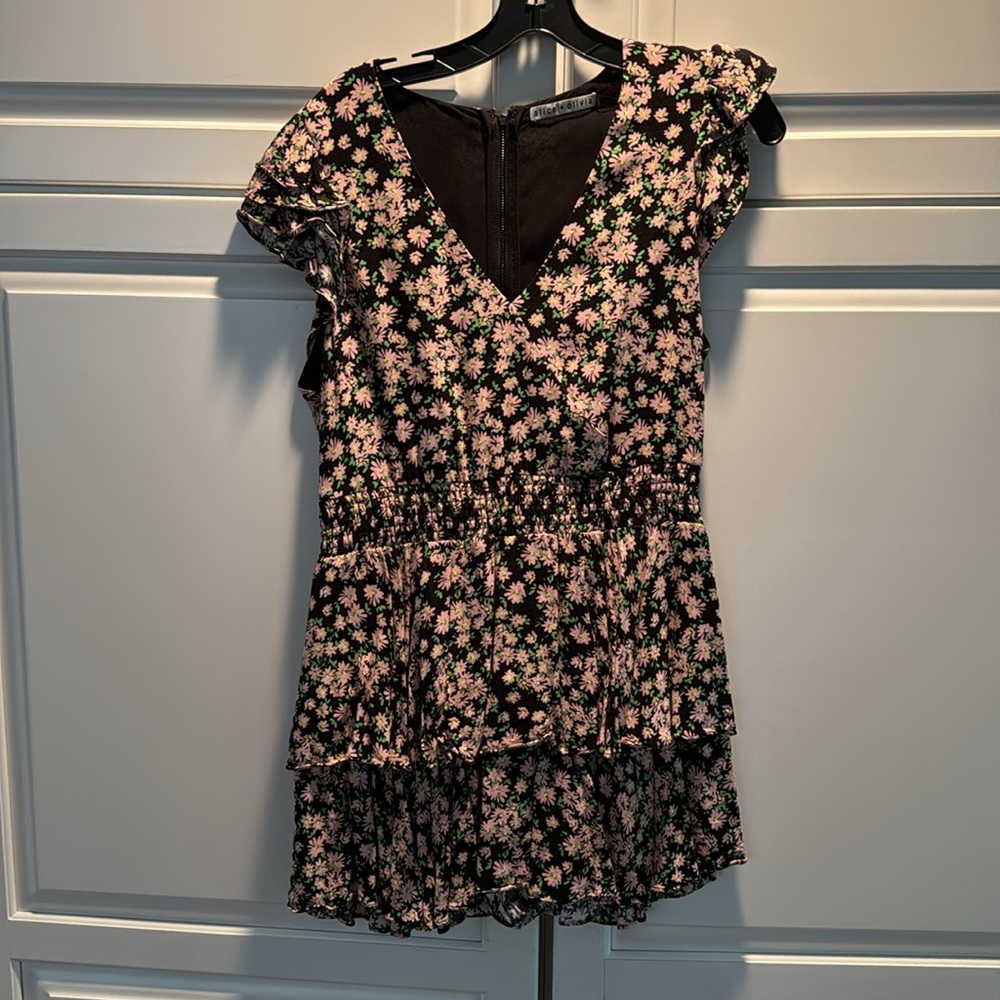 Alice & Olivia floral romper - Picture 3 of 5